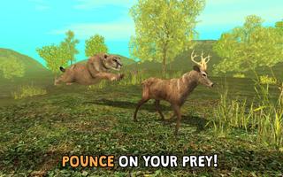 Wild Cougar Sim captura de pantalla 2