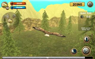 Wild Eagle Sim تصوير الشاشة 2