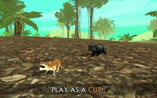 Wild Panther Sim captura de pantalla 2