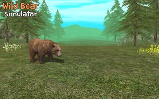 Wild Bear Simulator 3D Cartaz
