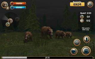 Wild Bear Simulator 3D اسکرین شاٹ 1