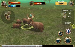 Wild Bear Simulator 3D تصوير الشاشة 2