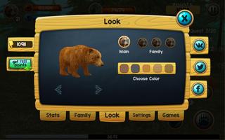 Wild Bear Simulator 3D imagem de tela 3