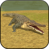 Wild Crocodile Simulator 3D 圖標