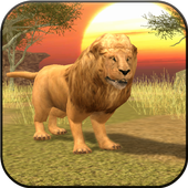 Wild Lion Simulator 3D アイコン