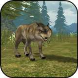 Wild Wolf Simulator 3D أيقونة