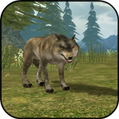 Wild Wolf Simulator 3D-icoon