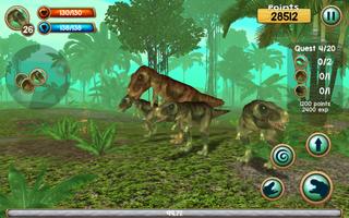 Tyrannosaurus Rex Sim 3D اسکرین شاٹ 1