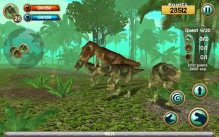 برنامه‌نما Tyrannosaurus Rex Sim 3D عکس از صفحه