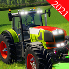 Real Pesado Tractor Agricultura Simulador icono