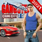 Crimen gángster Ciudad Robo 3d icono