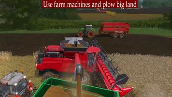 Thực Máy kéo Làm nông Mùa gặt simulator Trò chơi ảnh chụp màn hình 3