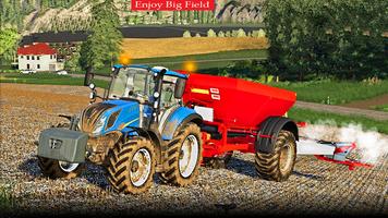 Thực Máy kéo Làm nông Mùa gặt simulator Trò chơi ảnh chụp màn hình 1