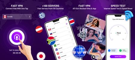 Fast VPN : VPN Proxy Master capture d'écran 3