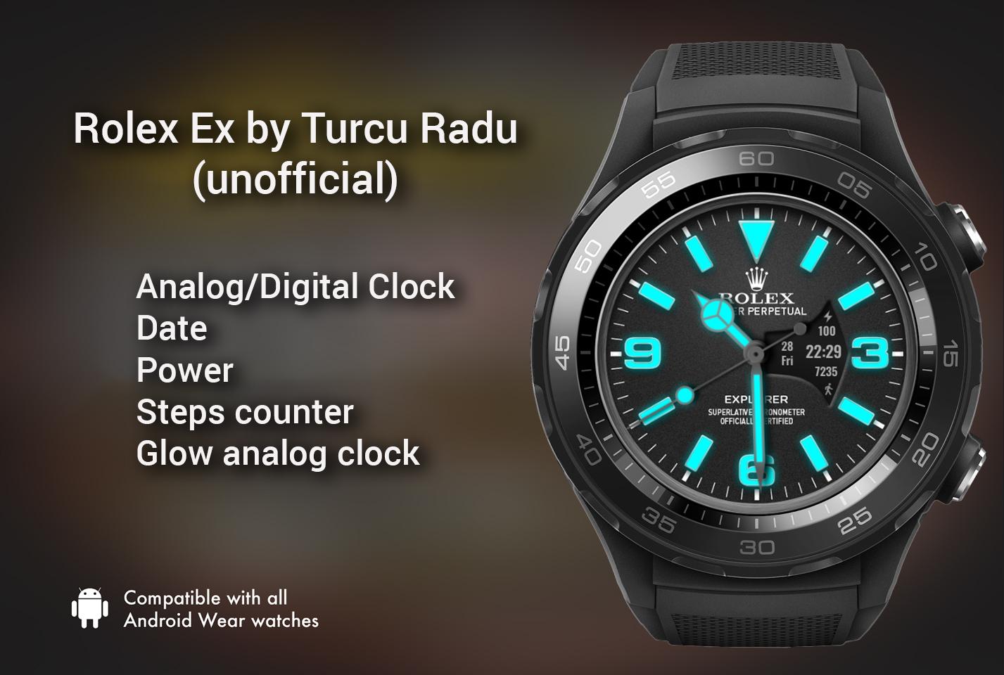 Rolex Ex Watchface Version for Android