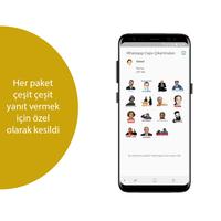 1 Schermata Türkçe Caps Çıkartmaları