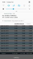 İnternet Günlük Veri Kullanımı ve Hız ölçer capture d'écran 1