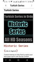 Turkish Series in Urdu Plakat