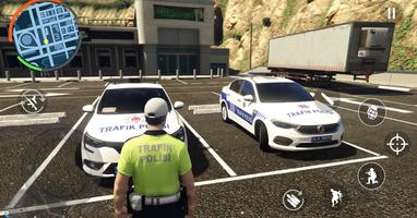Police Car Simulator Crime Cartaz