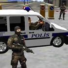Police Car Simulation Zeichen