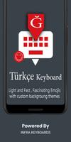 Turkish Keyboard Plakat