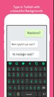 Turkish Language Keyboard capture d'écran 1