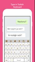 Turkish Language Keyboard capture d'écran 2