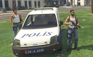 Mini Car Police Simulator Affiche
