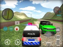 Police Chase Crash Road पोस्टर
