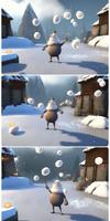 Snowball Warriors: Snow Fight скриншот 1