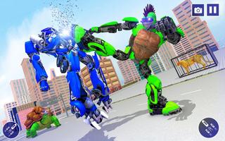 Turtle Transformation Robot:Multi Robot Game imagem de tela 1