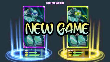 Turtle Hero fighter 3D Game plakat