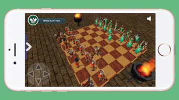 Chess Battle War 3D captura de pantalla 2