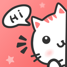 Cat Translator Meow and Talk ไอคอน