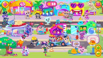 Little Kitty Town - Cat World постер