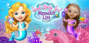 Sweet Baby Girl Mermaid Life