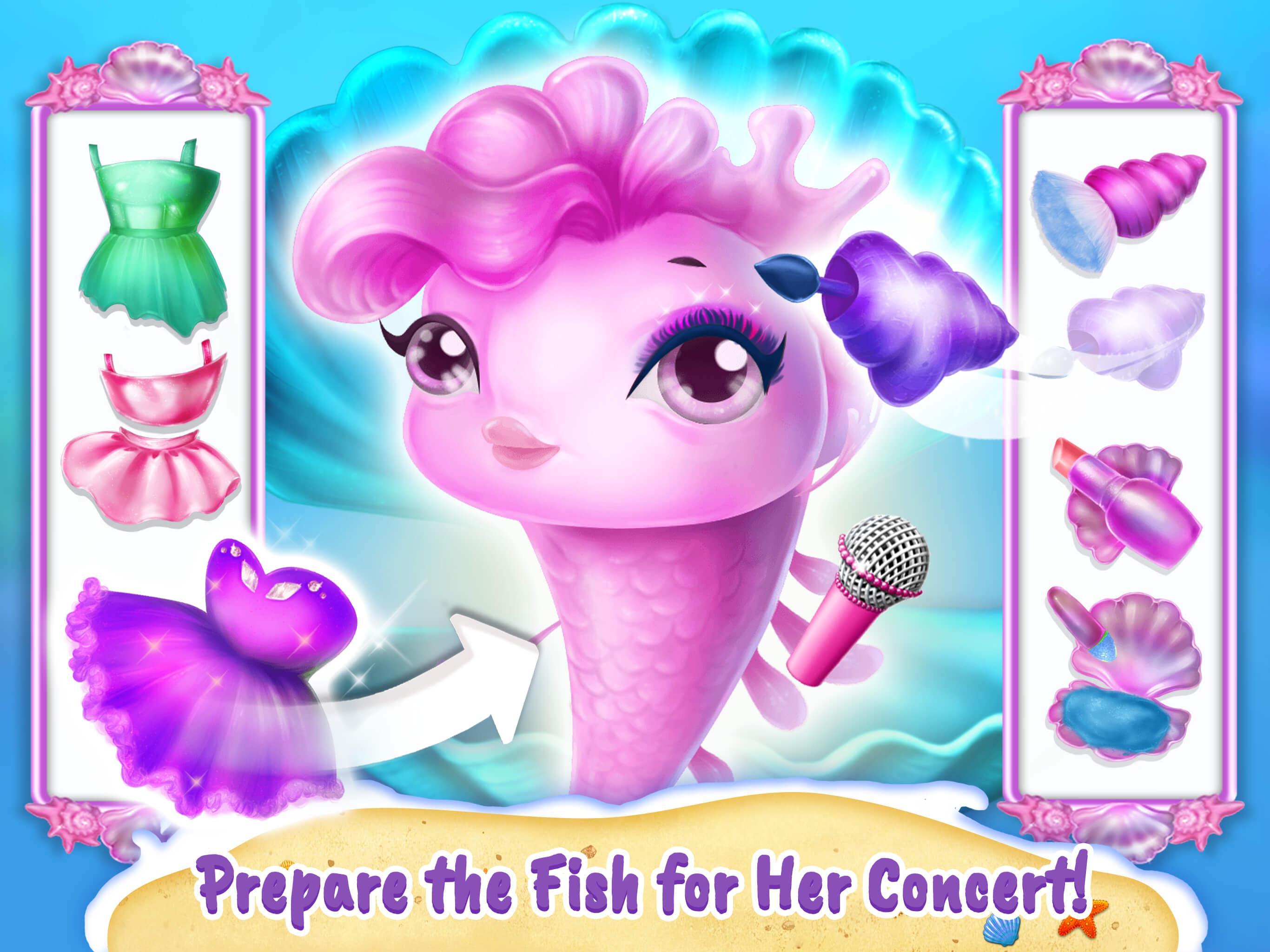 Sweet Baby Girl Mermaid Life Magical Ocean World For Android