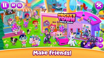 Pocket Town - Animal World ảnh chụp màn hình 2