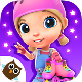 Rollergirl أيقونة
