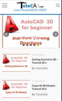 AutoCAD tutorials 2D/3D - Learn AutoCAD for free Screenshot 3