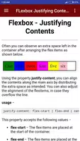 Flexbox Tutorial Offline imagem de tela 3