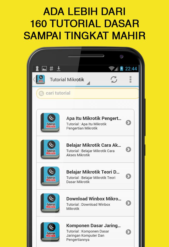 Tutorial Mikrotik Lengkap for Android - APK Download