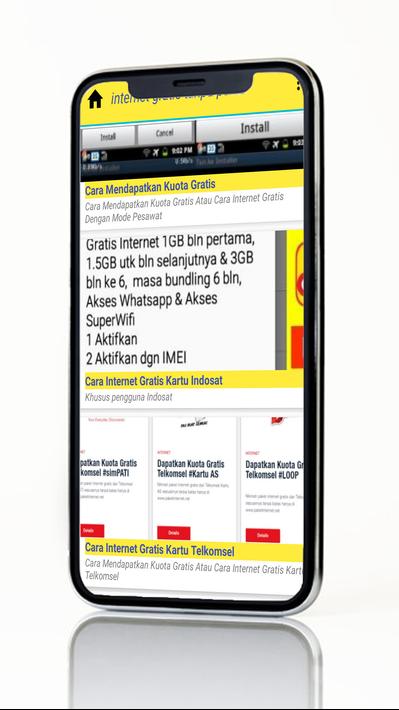 Cara Internet Gratis tanpa Pulsa / Kuota for Android - APK ...