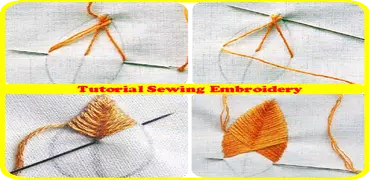 tutorial sewing embroidery