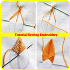 tutorial sewing embroidery ikona