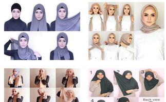 ट्यूटोरियल हिजाब पहने हुए स्क्रीनशॉट 2
