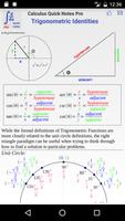 Calculus Quick Notes Pro poster