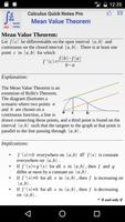 Calculus Quick Notes Pro screenshot 1