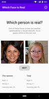 Which Face Is Real - distinguish real/AI generated Ekran Görüntüsü 1