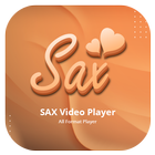 SAX Video Player - Full Screen All Format Player आइकन